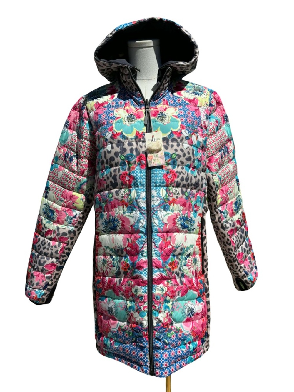 JOHNNY WAS Down Lubello Reversible Parka